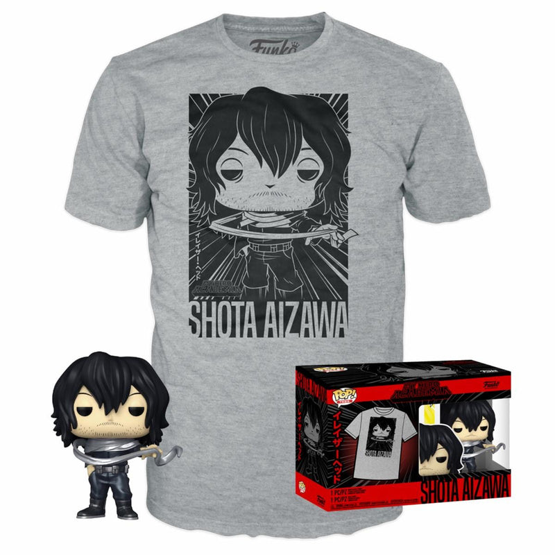 FUNKO POP! & TEE: MY HERO ACADEMIA: SHOTA AIZAWA 889698633956