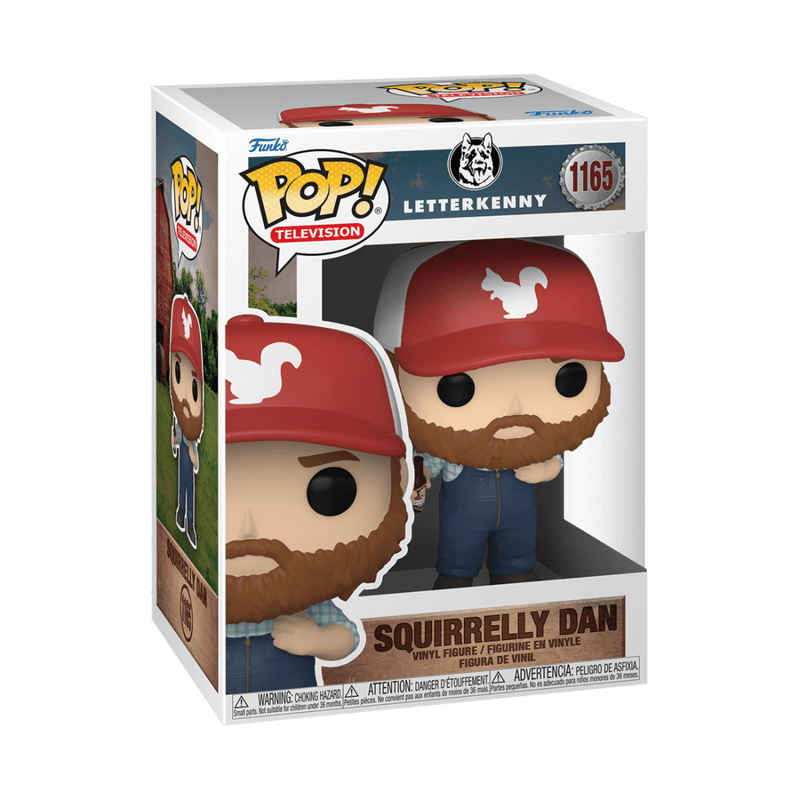 FUNKO POP TELEVISION: LETTERKENNY -SQUIRRELLY DAN 889698571272