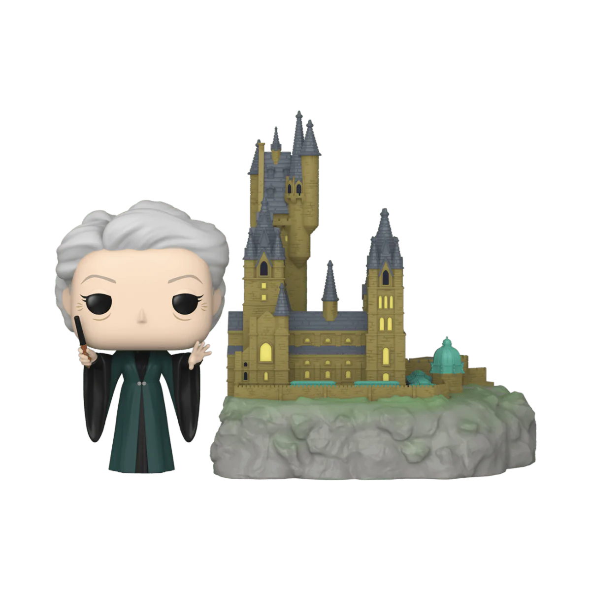 FUNKO POP TOWN: HARRY POTTER - MINERVA W/HOGWARTS 889698656559