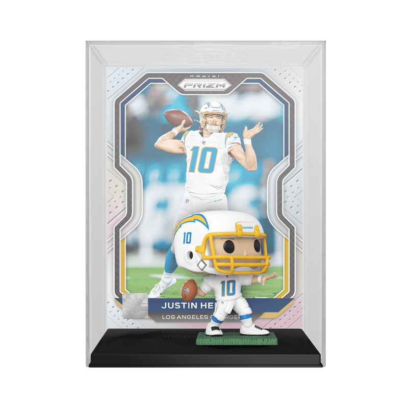 FUNKO POP TRADING CARDS: JUSTIN HERBERT 889698608251