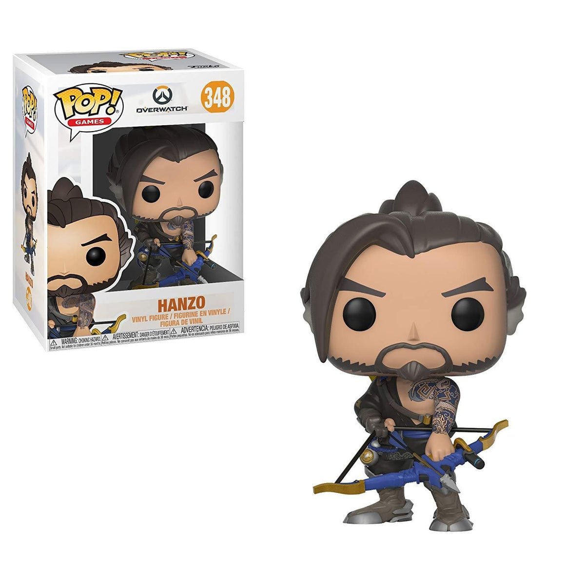 FUNKO POP! VINYL: GAMES: OVERWATCH: HANZO 889698322720