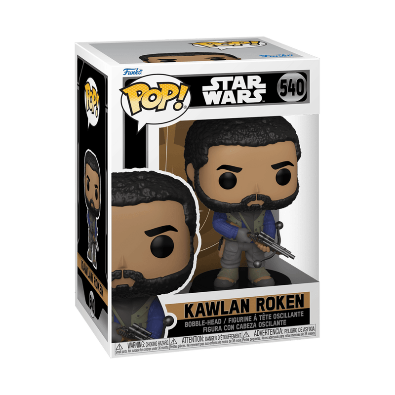 FUNKO POP VINYL: OBI-WAN KAWLAN ROKEN 889698645591