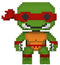 FUNKO POP! VINYL: TMNT: 8-BIT RAPHAEL 889698229845