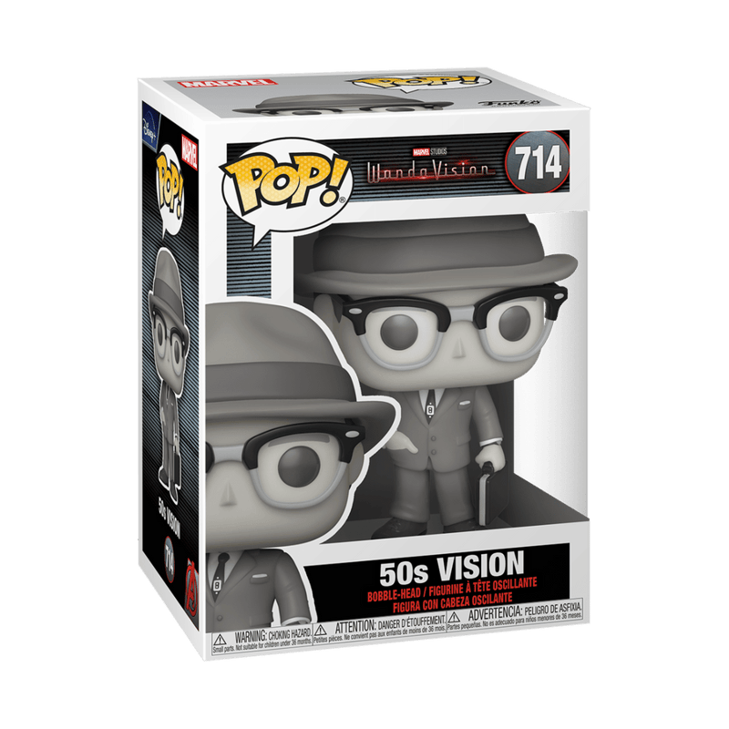 FUNKO POP: WANDAVISION -  VISION (50S) W/CHASE 889698520430