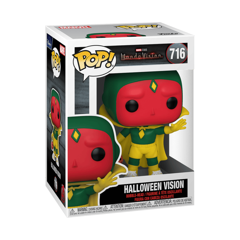 FUNKO POP: WANDAVISION - VISION (HALLOWEEN) 889698520454