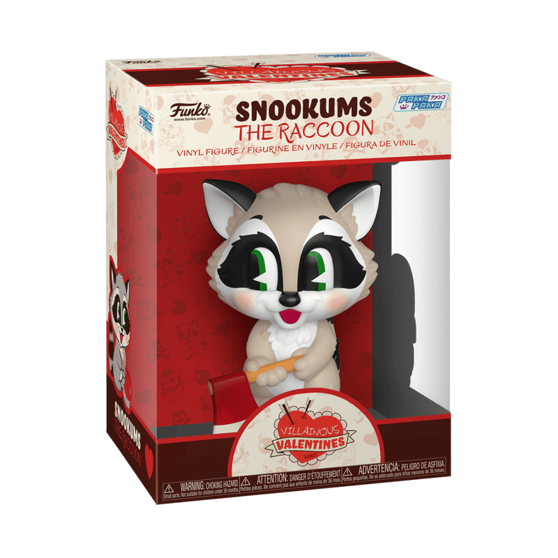 FUNKO VINYL FIGURE: VILLAINOUS VALENTINES - RACCOON 889698595346