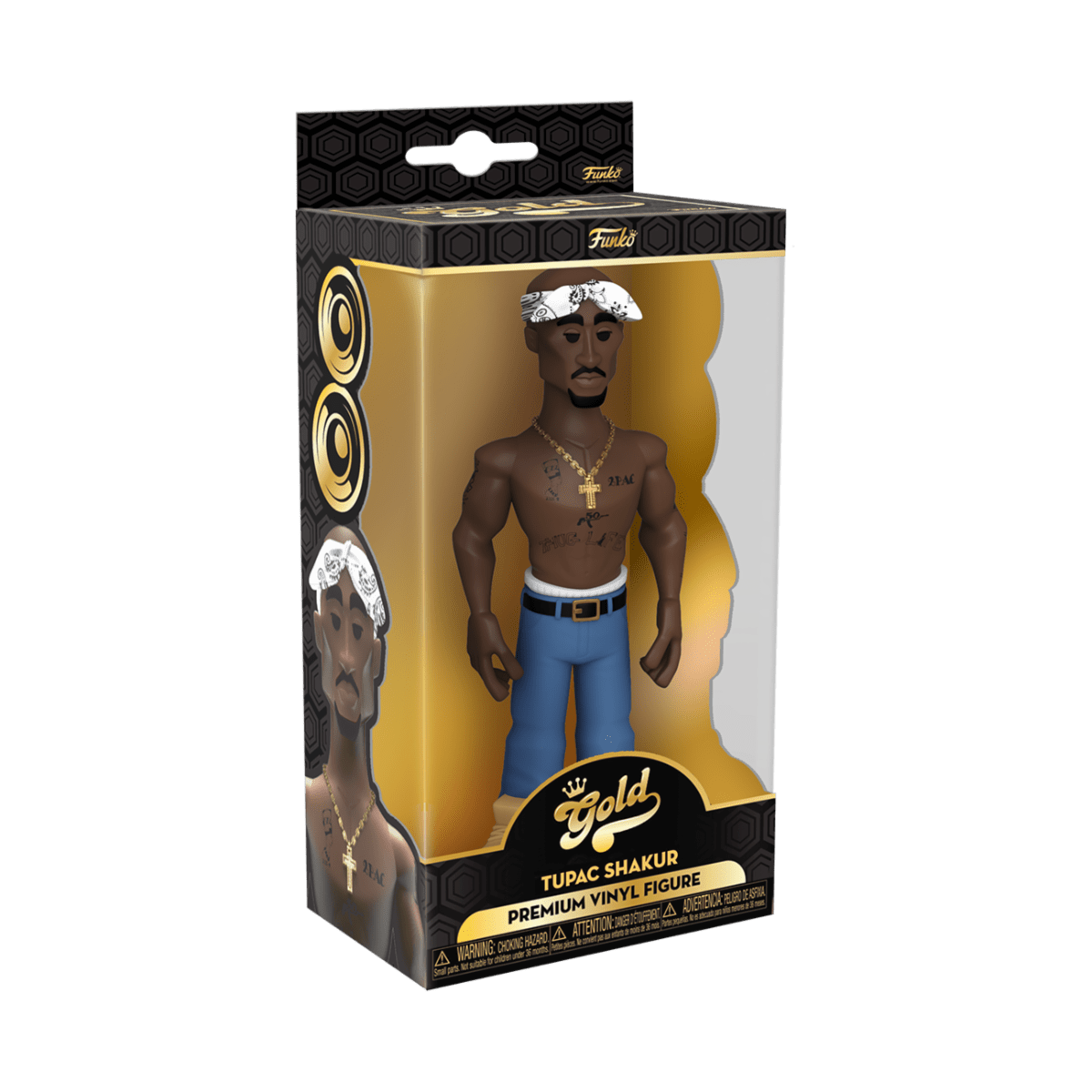 FUNKO VINYL GOLD 5": TUPAC 889698567206