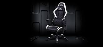 GAMING CHAIR - REDRAGON GAIA BLACK/WHITE 6950376707420