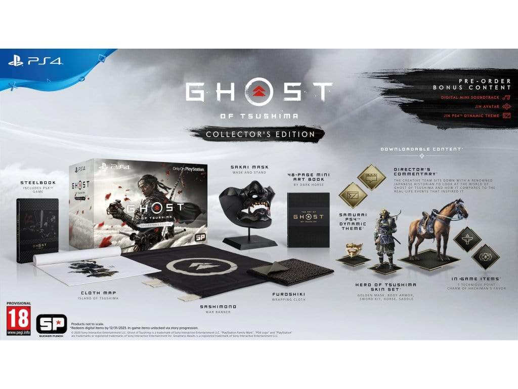 Ghost Of Tsushima - Collectors Edition (PS4) 711719378501
