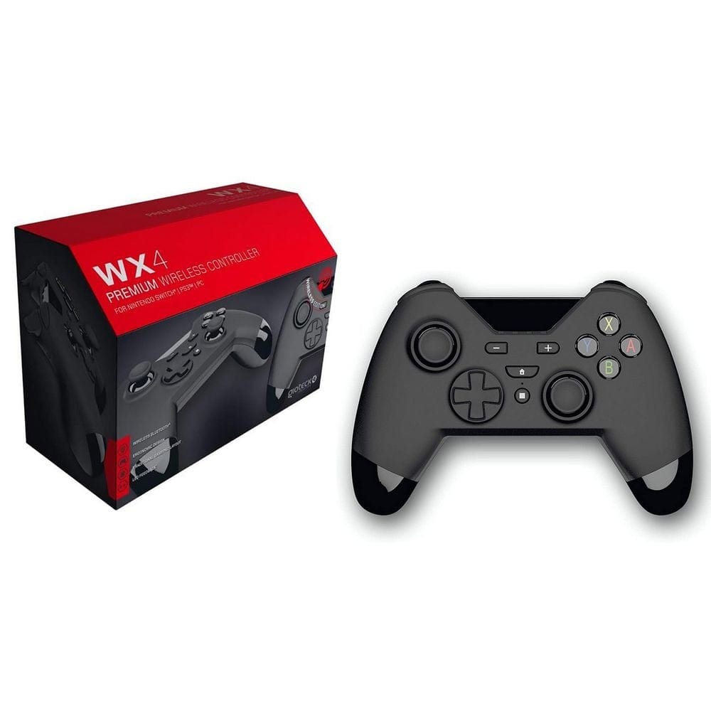 GIOTECK WX4 WIRELESS CONTROLLER BLACK FOR NINTENDO SWITCH 812313010559