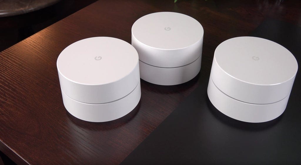 GOOGLE WI-FI 2021 3-PACK SNOW WHITE 193575025407