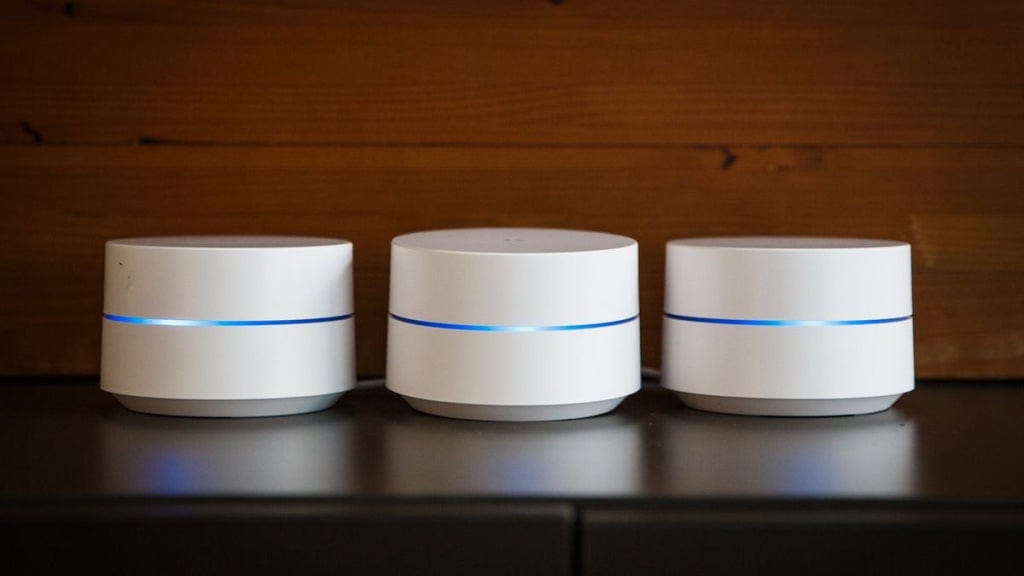 GOOGLE WI-FI 2021 3-PACK SNOW WHITE 193575025407