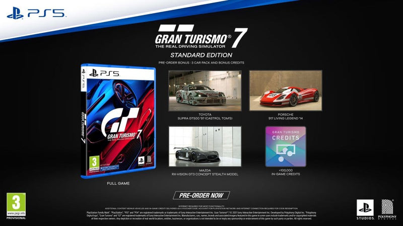 Game Gran Turismo 7 Edição Standard - PS5