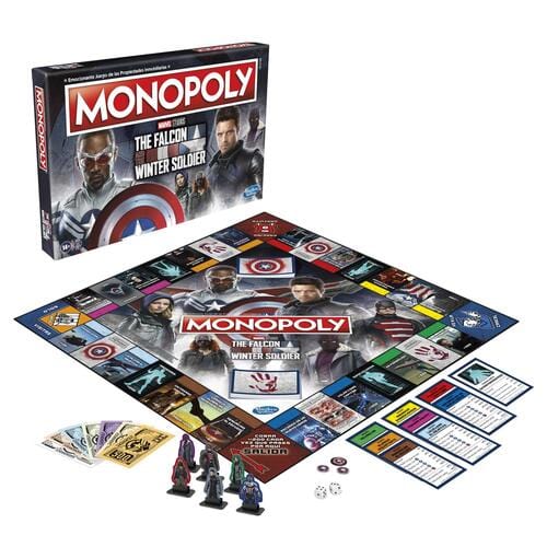 HASBRO GAMING: MONOPOLY MARVEL THE FALCON AND THE WINTER SOLDIER EDITION 5010993990269