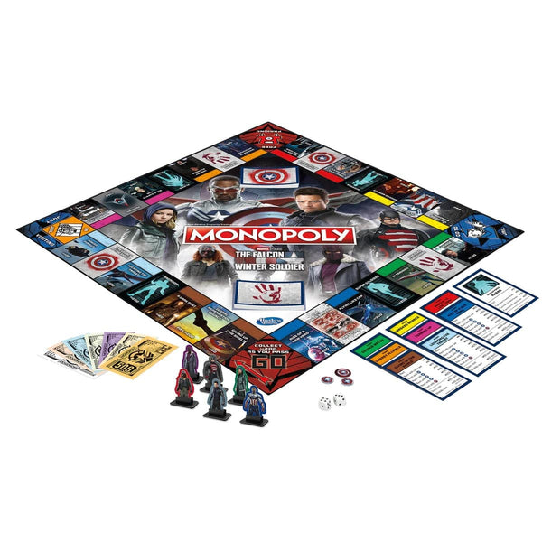 HASBRO GAMING: MONOPOLY MARVEL THE FALCON AND THE WINTER SOLDIER EDITION