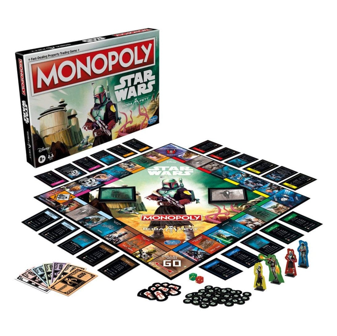 HASBRO GAMING: MONOPOLY STAR WARS BOBA FETT EDITION 5010994118976