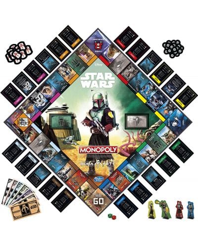 HASBRO GAMING: MONOPOLY STAR WARS BOBA FETT EDITION 5010994118976