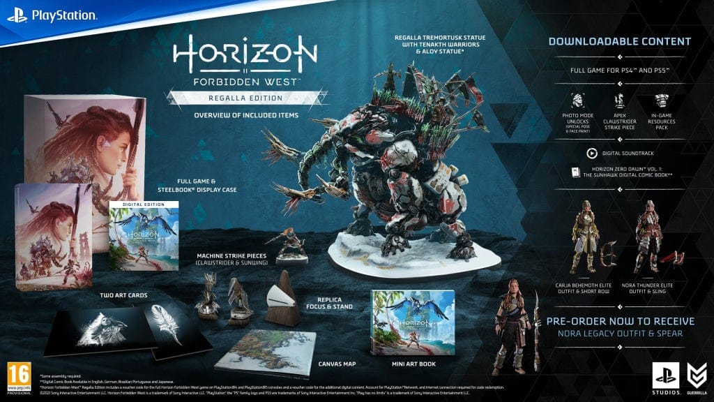 Horizon Forbidden West - Regalla Edition (CIAB) (PS5) 711719777199