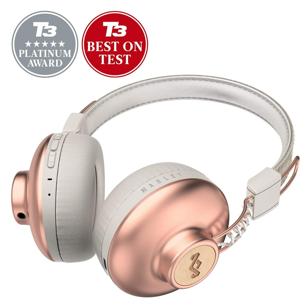 House of Marley Positive Vibration Bluetooth naglavne slušalke - copper 846885009833