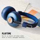 House of Marley Positive Vibration Bluetooth naglavne slušalke - denim 846885009345