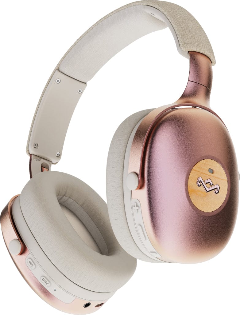 HOUSE OF MARLEY POSITIVE VIBRATION XL ANC COPPER WIRELESS HEADPHONES 846885010419