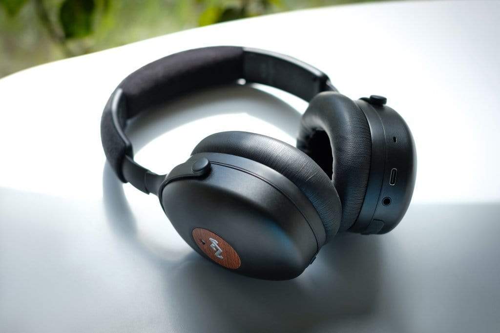 HOUSE OF MARLEY POSITIVE VIBRATION XL ANC SIGNATURE BLACK OVER-EAR HEADPHONES 846885010402