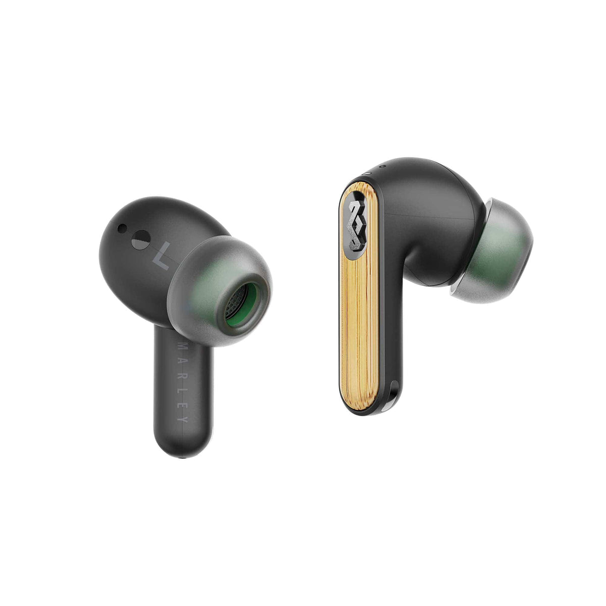 HOUSE OF MARLEY REDEMPTION ANC 2 BLACK TRUE WIRELESS EARBUDS 846885010457