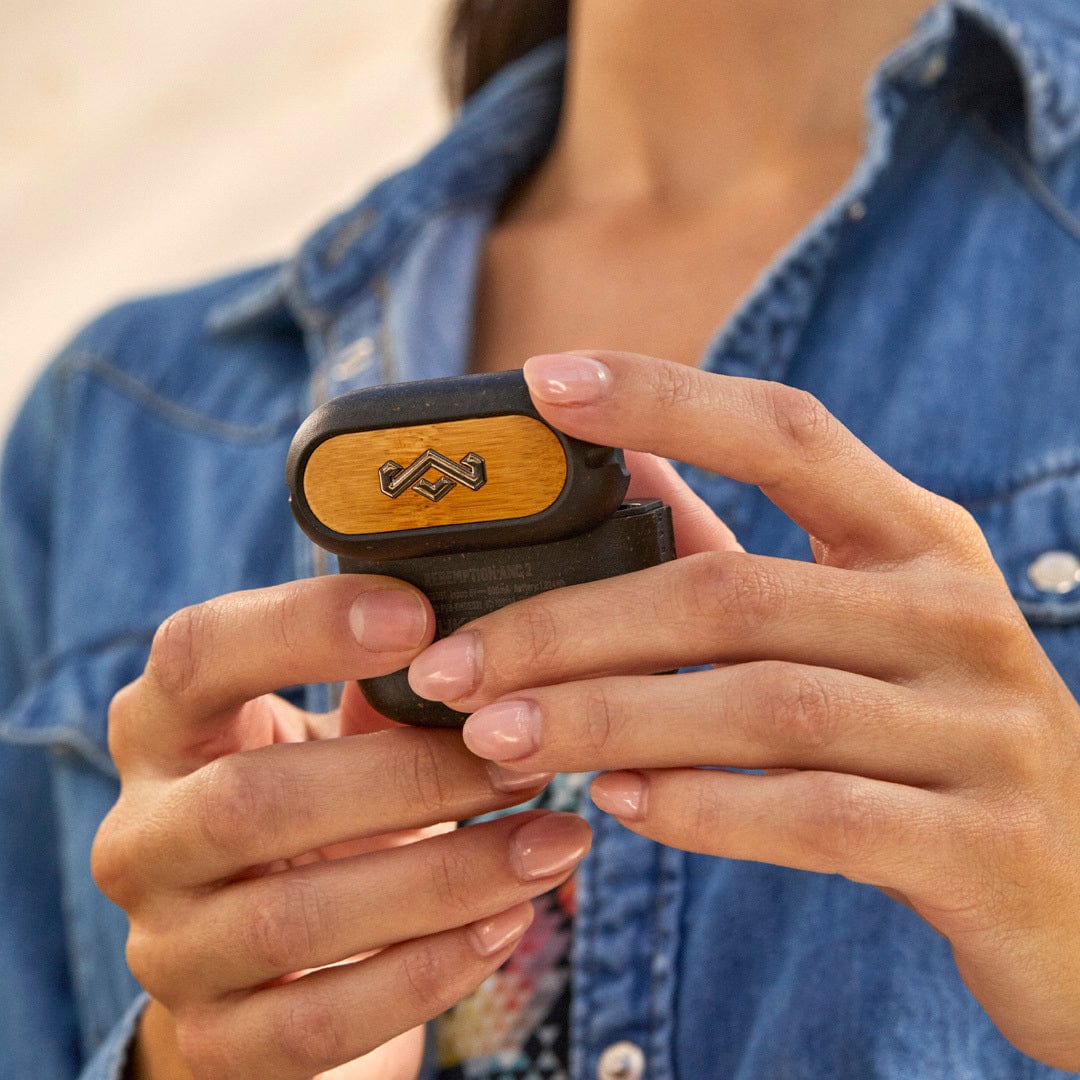 HOUSE OF MARLEY REDEMPTION ANC 2 BLACK TRUE WIRELESS EARBUDS 846885010457