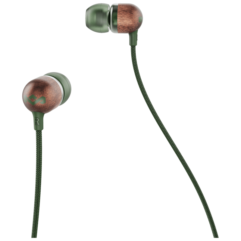 HOUSE OF MARLEY SMILE JAMAICA GREEN IN-EAR HEADPHONES 846885010327