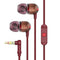 HOUSE OF MARLEY SMILE JAMAICA RED WIRED EARBUDS 846885010310