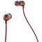 HOUSE OF MARLEY SMILE JAMAICA RED WIRED EARBUDS 846885010310