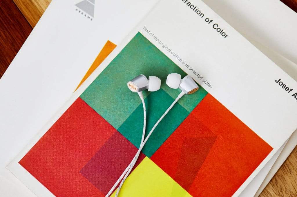 HOUSE OF MARLEY UPLIFT 2.0 SILVER IN-EAR HEADPHONES 846885009468