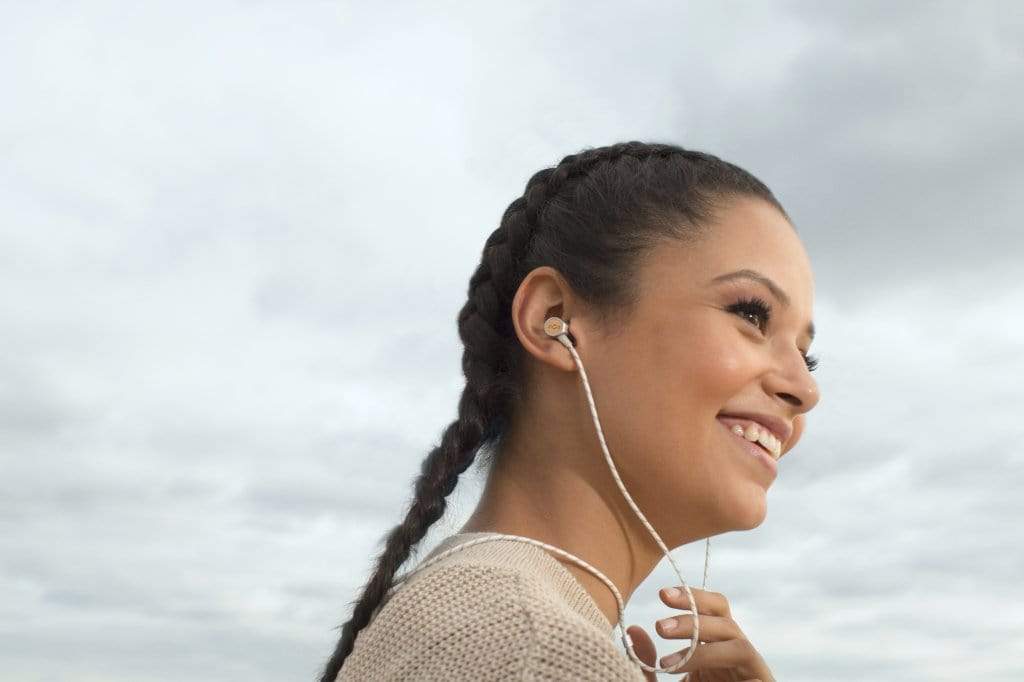 HOUSE OF MARLEY UPLIFT BLUETOOTH SILVER IN-EAR HEADPHONES 846885009277