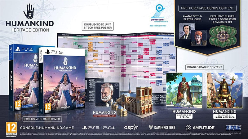 Humankind - Heritage Edition (Playstation 5) 5055277047154