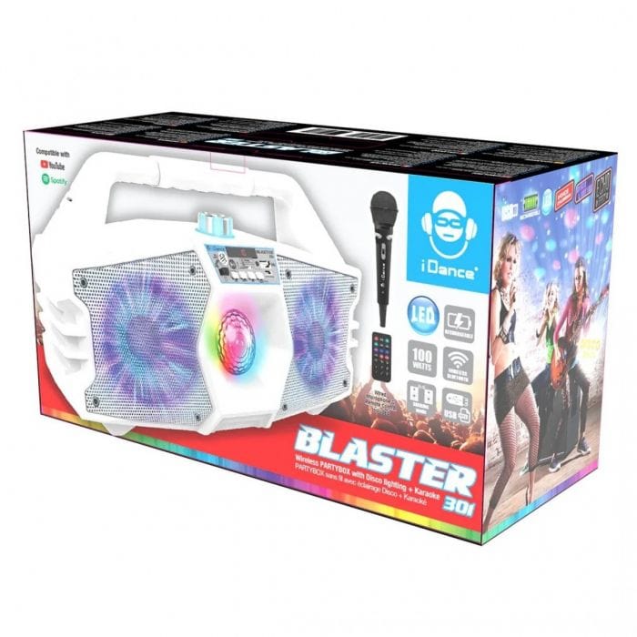 IDANCE BLASTER-301 SPEAKER WHITE 4894367018411