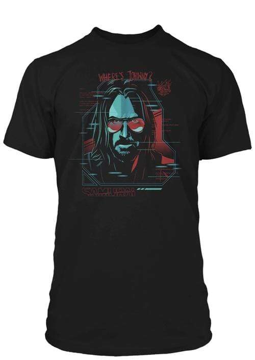 JINX CYBERPUNK 2077 DIGITAL GHOST PREMIUM TEE ČRNA M 889343133633