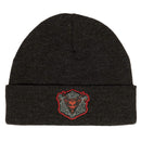 JINX DIABLO IV DAUGHTER OF HATRED BEANIE CHARCOAL HEATHER 889343147265