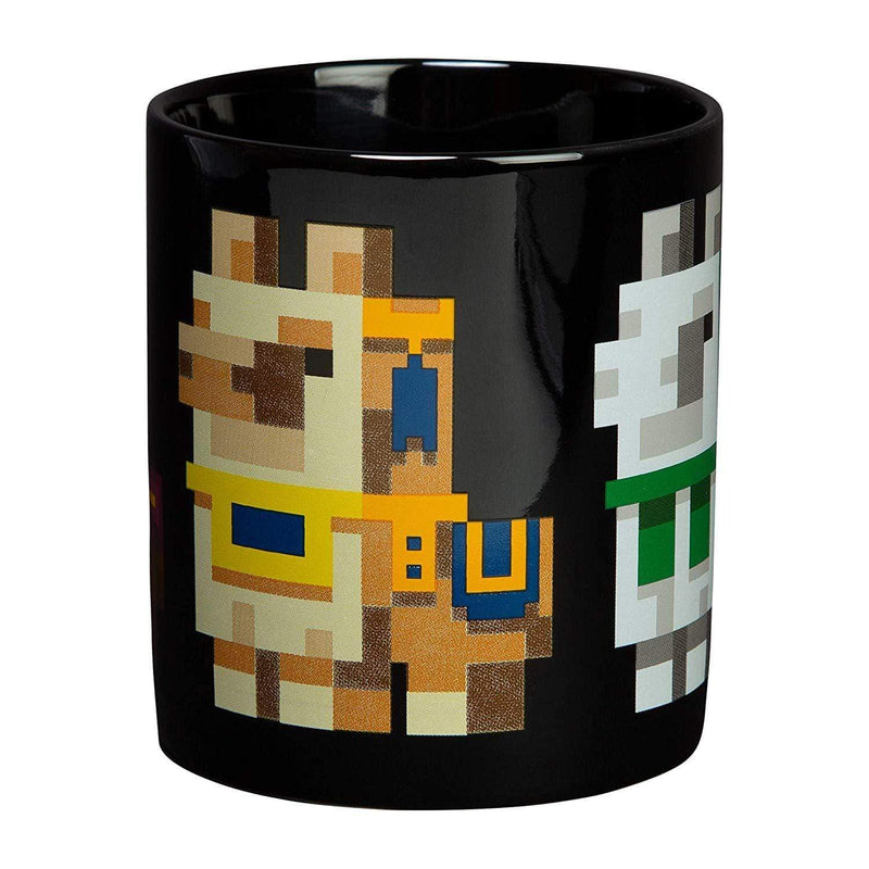 JINX MINECRAFT LLAMA CONGA LINE CERAMIC SKODELICA 889343107269