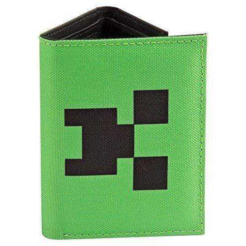 JINX MINECRAFT POCKET CREEPER TRI-FOLD NYLON WALLET (TAR) 889343055348