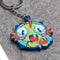 JINX WORLD OF WARCRAFT TOO CUTE MURLOC KEYCHAIN 889343153730