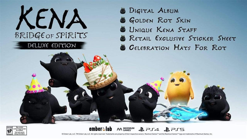 Kena: Bridge of Spirits - Deluxe Edition	(PS4) 5016488138727