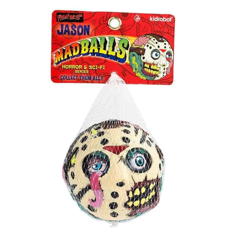 KIDROBOT 4" MADBALL FOAM BALL JASON VOORHEES 883975149888