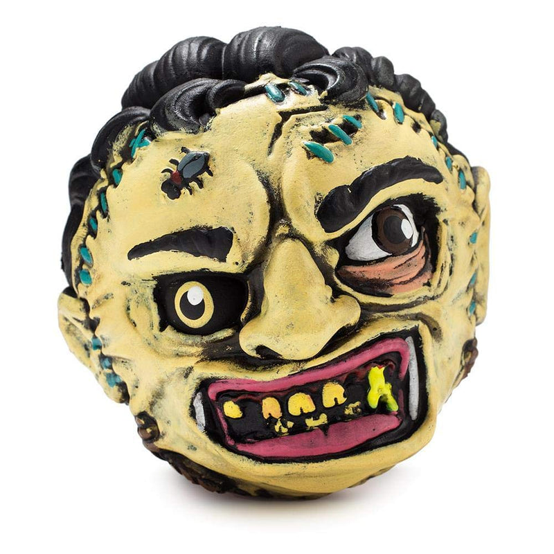 KIDROBOT 4" MADBALL FOAM BALL LEATHERFACE 883975149895