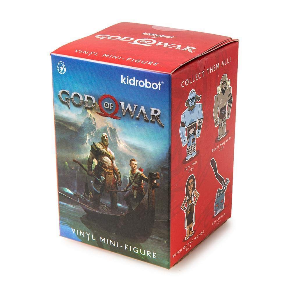 KIDROBOT GOD OF WAR 3" MINI SERIES 883975152666