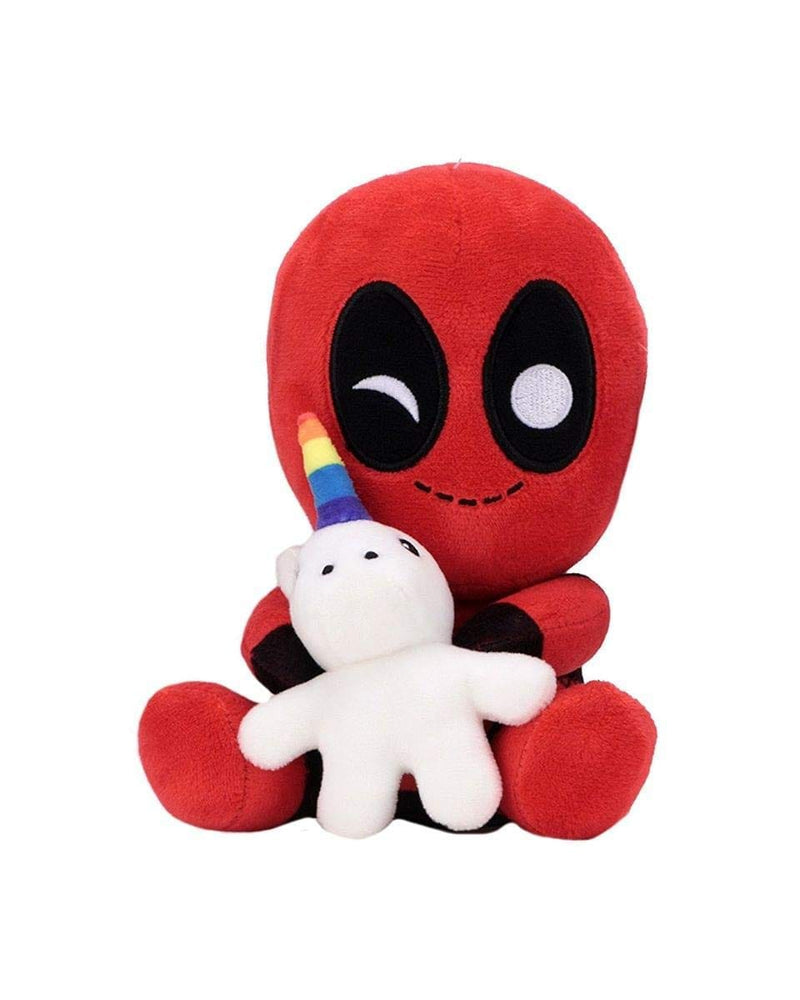 KIDROBOT PHUNNY-MARVEL-DEADPOOL WITH UNICORN 883975151997