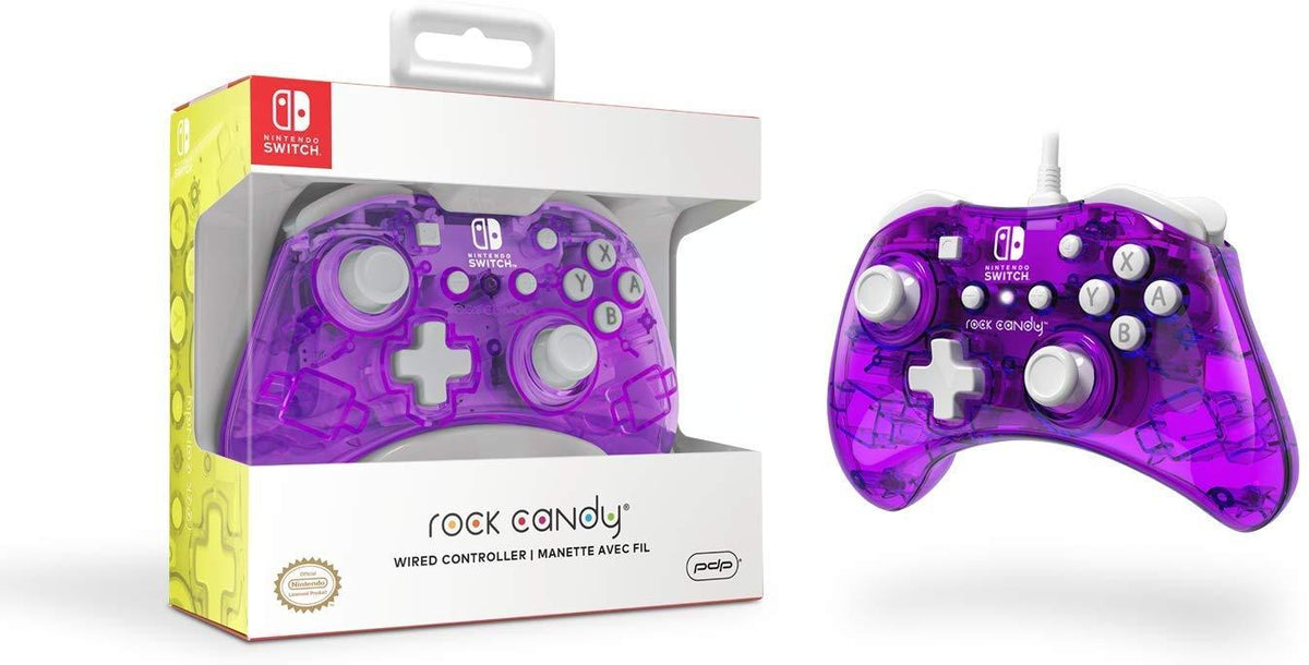 Kontroler PDP NINTENDO SWITCH  ROCK CANDY MINI STORMIN'CHERRY - žični 708056066628