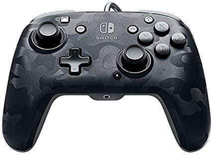 Kontroler PDP žični NINTENDO SWITCH FACEOFF DELUXE CONTROLLER + AUDIO PDP kamuflažno črn 708056065683