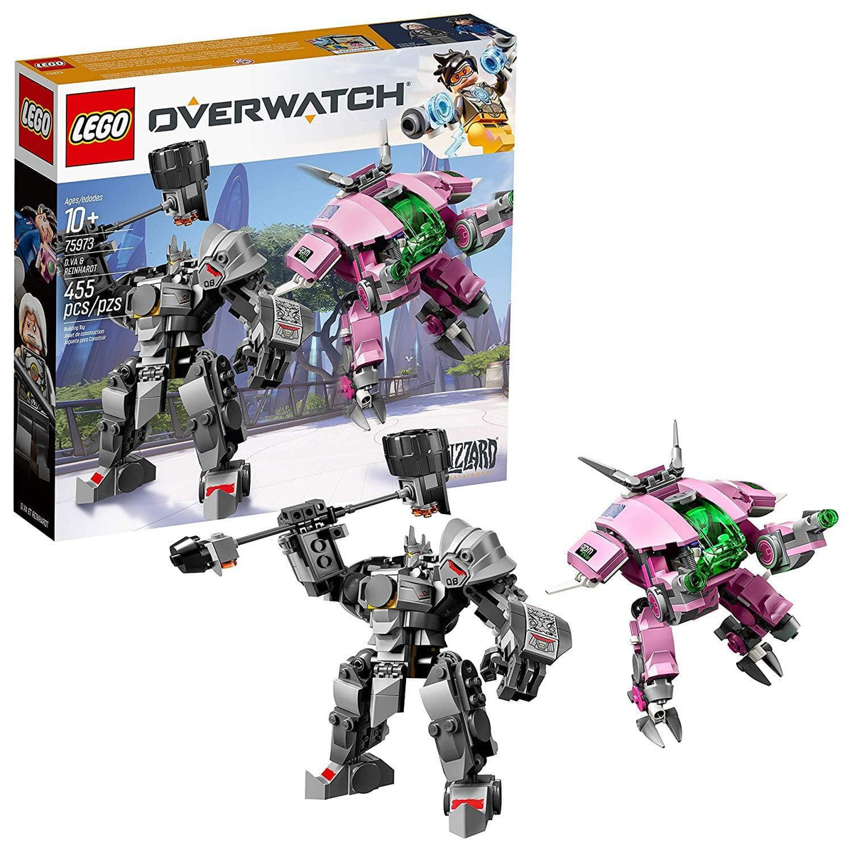 LEGO KOCKE OVERWATCH D.VA & REINHARDT 5702016368505