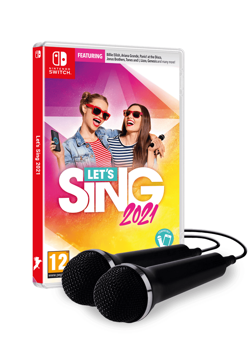 Let's Sing 2021 Double Mic Bundle (Nintendo Switch) – igabiba
