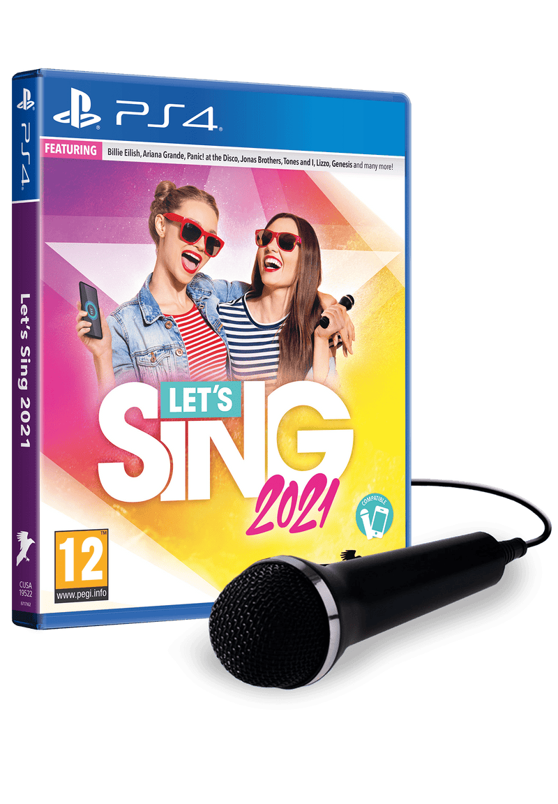 Let's Sing 2021 - Single Mic Bundle (PS4) 4020628717155